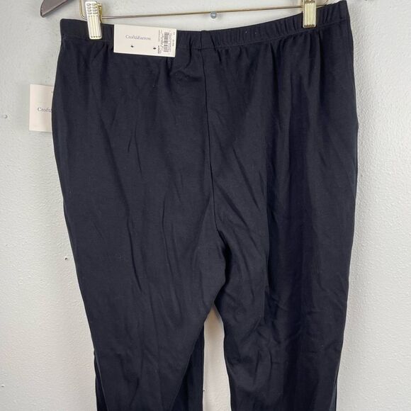 NWT Croft & Barrow Black Dress Pants Size M Short - Picture 5 of 7